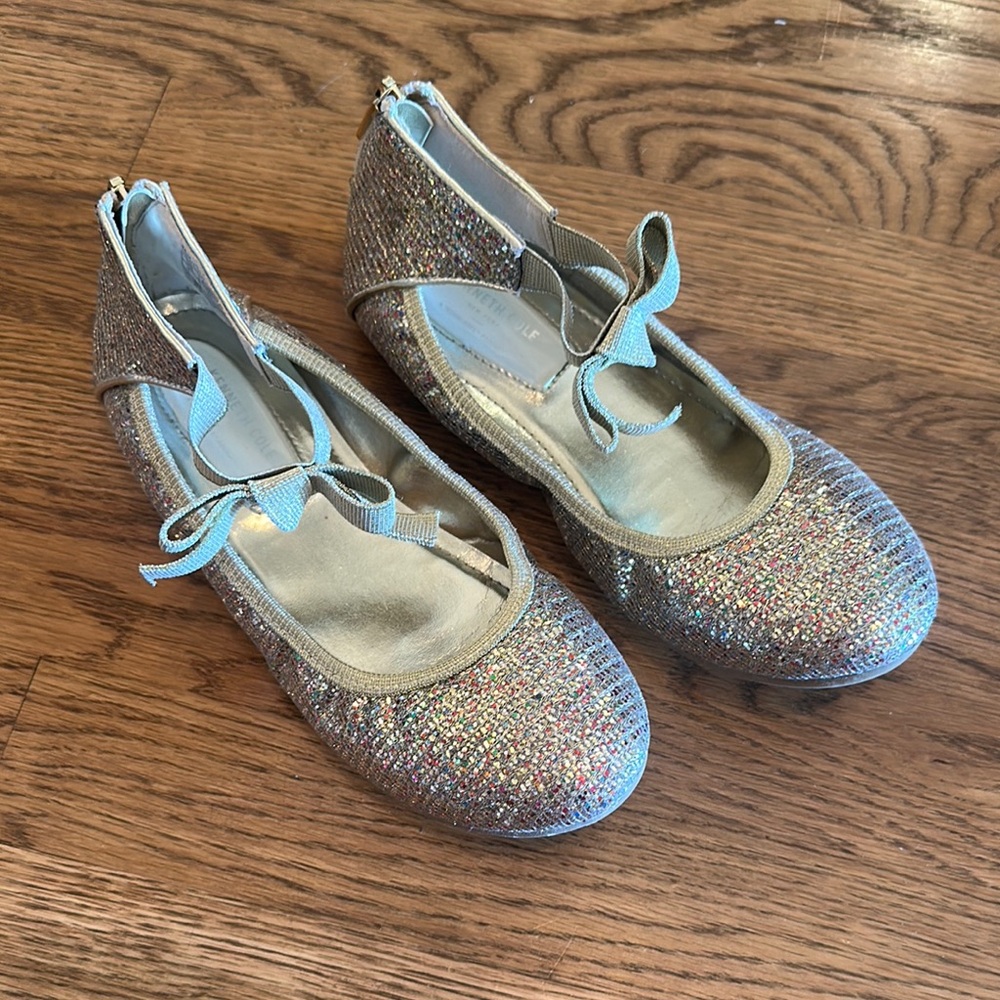 Sparkly Girls Multicolor Ballet Flats